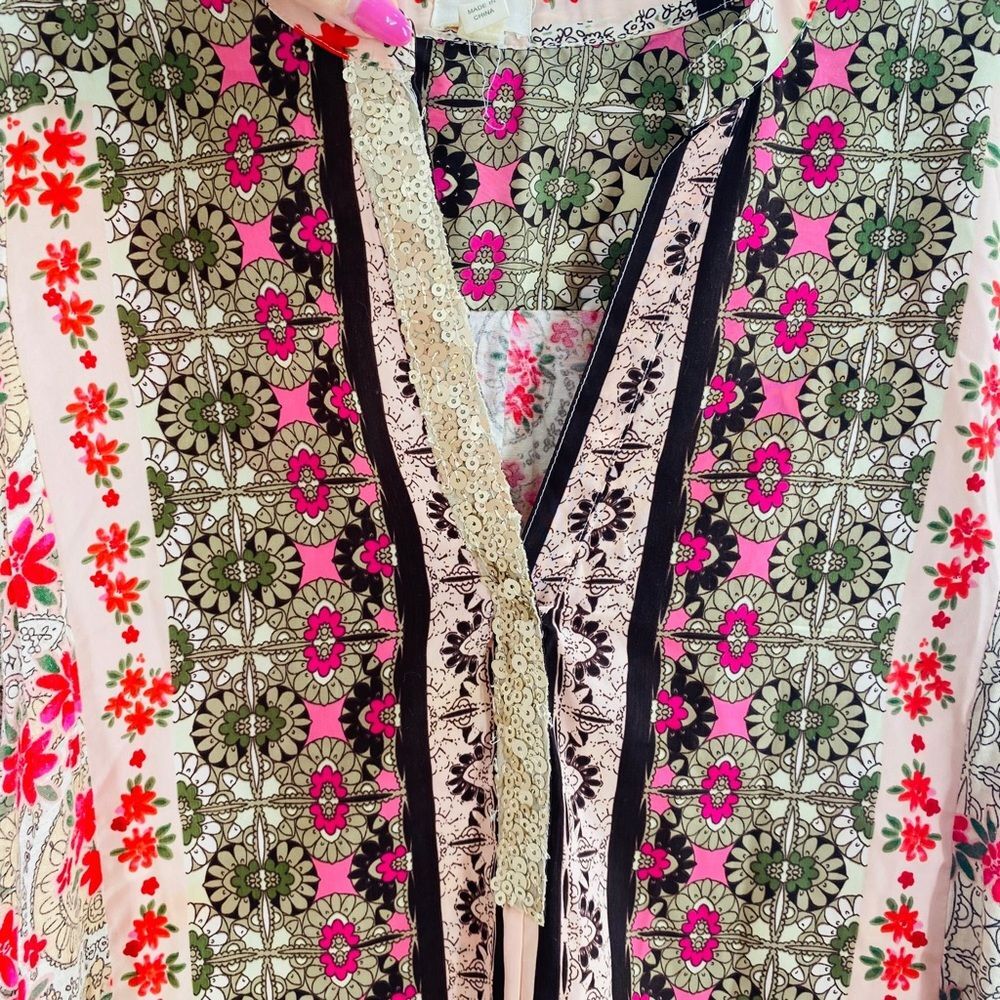 Anthropologie Tiny Devas Popover Tunic Size S Pai… - image 3